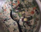 秋野菜と豆乳のあったか薬膳美スープ作り方6写真