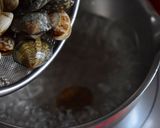 ココットdeGOHANあさりさつま芋ご飯作り方1写真