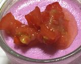 紫いもの飲むヨーグルトで作るムース作り方5写真
