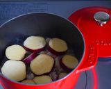 ココットdeGOHANあさりさつま芋ご飯作り方6写真