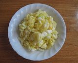 ゴーヤのわたで卵炒め♪作り方1写真