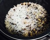大豆缶と塩昆布の炊き込み御飯作り方1写真