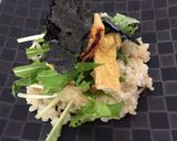 玄米ご飯のお揚げ丼☆マクロビ作り方6写真