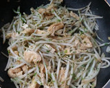 すぐ出来る！副菜☆もやしと薄あげ炒め作り方3写真