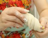 ネギ油餅作り方7写真
