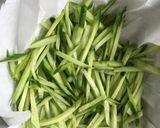 美味しい〜きゅうりと鶏肉の辛子マヨサラダ作り方5写真