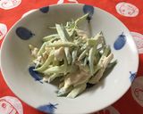 美味しい〜きゅうりと鶏肉の辛子マヨサラダ作り方8写真