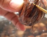 *栗の渋皮煮*作り方4写真