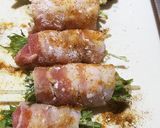 豚バラ肉巻き☆水菜カレー風味作り方3写真