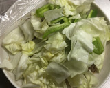 レンジで・豚肉と野菜の中華炒め風作り方10写真