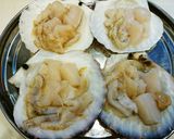 殻付きホタテのみそ焼き作り方1写真