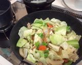 キャベツの豚汁作り方5写真