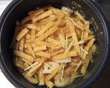 天然だしパックで作る 蓮根の炊き込みご飯作り方4写真