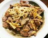 焼肉のタレで旨っ♡牛肉とレンコンの炒め物作り方6写真