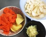 豚味噌けんちん汁作り方3写真