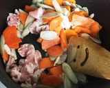 豚味噌けんちん汁作り方5写真