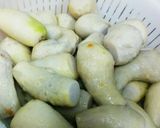 山形名物！芋煮(下処理)作り方4写真