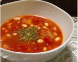余った野菜でミネストローネスープ作り方5写真