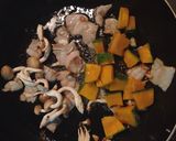 かぼちゃと長ねぎのワンポットパスタ♪作り方4写真