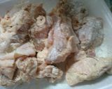 簡単！　鶏もも肉の　カボチャクリーム煮♡作り方4写真