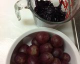 捨てないで！葡萄の皮でジュース作り作り方1写真