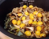 舞茸と塩昆布の炊き込みご飯♡作り方3写真