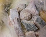 ブリあらのしょうが焼きボウル。作り方3写真