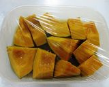 電子レンジで超簡単＆時短かぼちゃの煮つけ作り方2写真