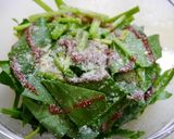レンジで簡単！ほうれん草のイタリアン風作り方1写真
