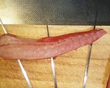 ブリ(ワラサ)のタタキ作り方1写真