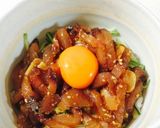 俺の鰤のユッケ丼~応用可能な万能だれ~作り方4写真