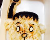 簡単！キャラ弁！ドラえもんのジャイアン★作り方5写真