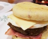おうちカフェ 簡単早い※月見バーガー作り方12写真