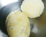 じゃがいもと明太子のイモモチ風作り方1写真