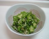 生ままが美味しいんです!!オクラの酢の物作り方5写真