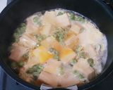 うすいえんどうと高野豆腐の卵とじ作り方3写真