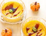 ハロウィン♪和風✿坊ちゃんかぼちゃプリン作り方23写真