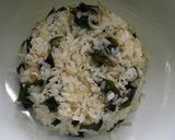 レモン風味のしらす＆わかめ炒飯作り方11写真