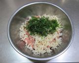 レンコン&大葉入りつくね作り方5写真