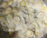 ワンポットパスタ☆焼かないグラタン♫作り方6写真