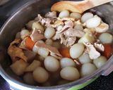 圧力鍋で超簡単＆時短♪豚肉と根菜のみそ煮作り方3写真