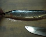 サンマの簡単内蔵とり作り方3写真