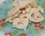 超簡単★レンコンのカレー風味サラダ作り方4写真
