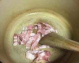 ルクルーゼでゴロゴロ野菜ミネストローネ作り方2写真