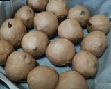 ココア生地のチョコチップちぎりパン☆作り方3写真