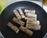 簡単ヘルシー！肉巻高野豆腐。作り方3写真