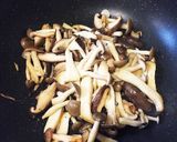 牛肉とキノコのポン酢炒め作り方3写真