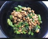 素朴☆カブの葉炒めと納豆混ぜ混ぜ作り方6写真