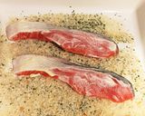 鮭の香草パン粉焼き作り方3写真