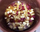 簡単 秋のもっちりさつまいもご飯作り方3写真